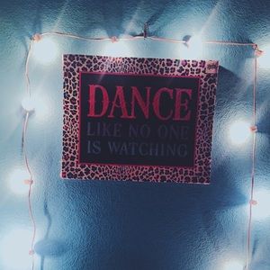 NEW Dance Quote Canvas Wall Art Poster
